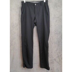 Under Armour Drive Golf Pants Mens 32x34 Black Preppy Straight Leg Preppy